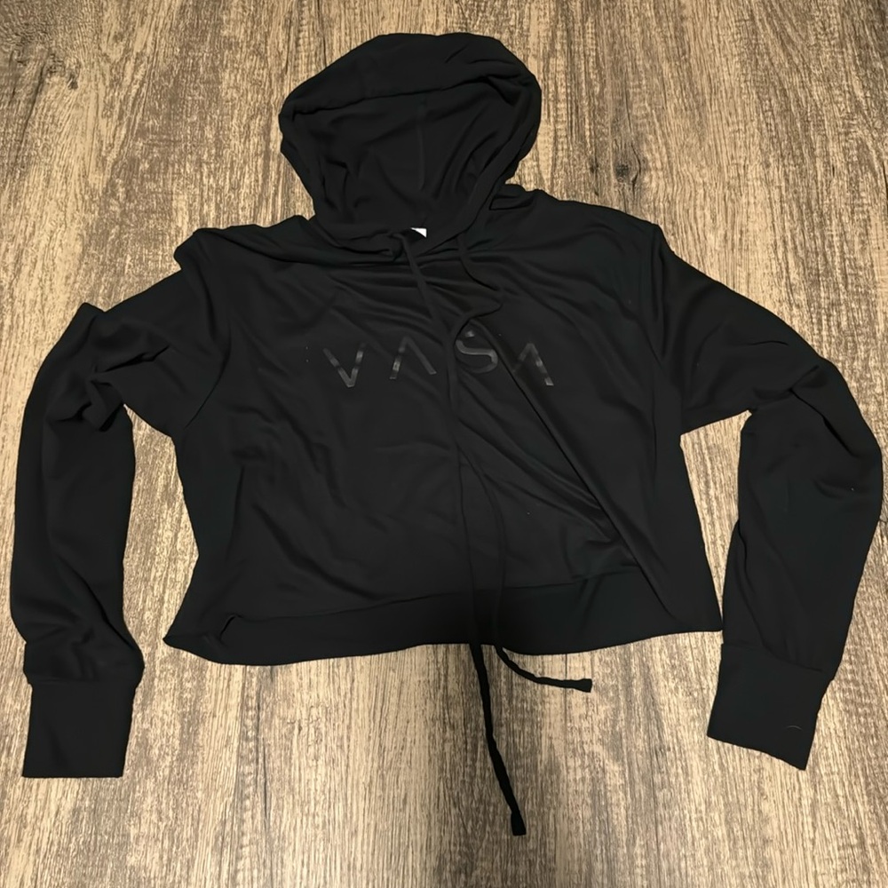 VASA Gym Lightweight crop hoodie